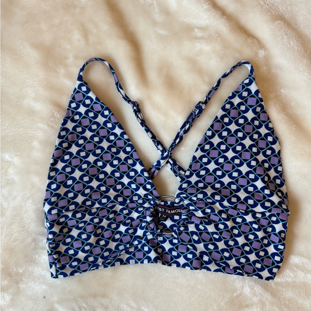 Geometric Patterned Bralette